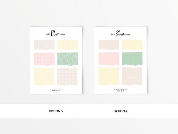 Memo Boxes