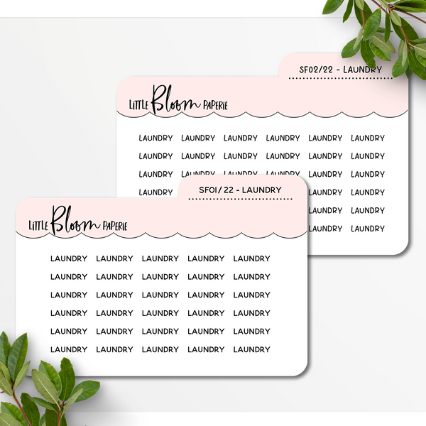 MINI Scripts | Laundry
