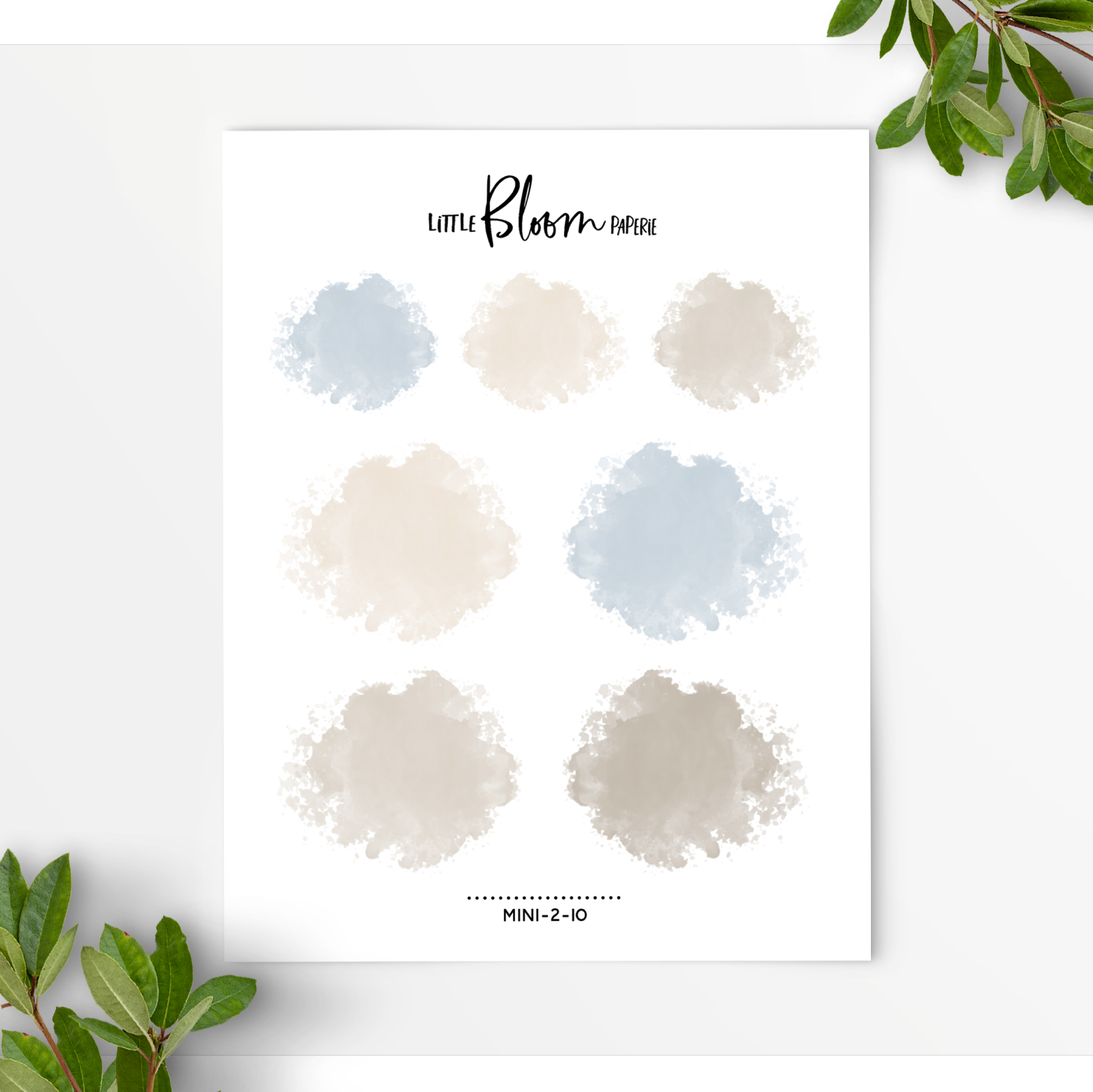 Watercolour Splashes