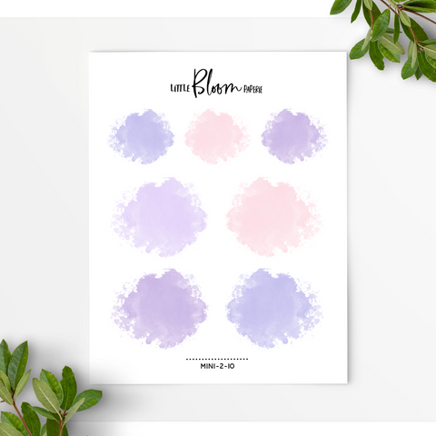 Watercolour Splashes
