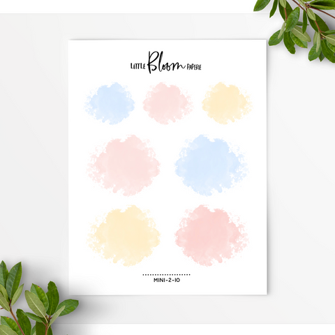 Watercolour Splashes
