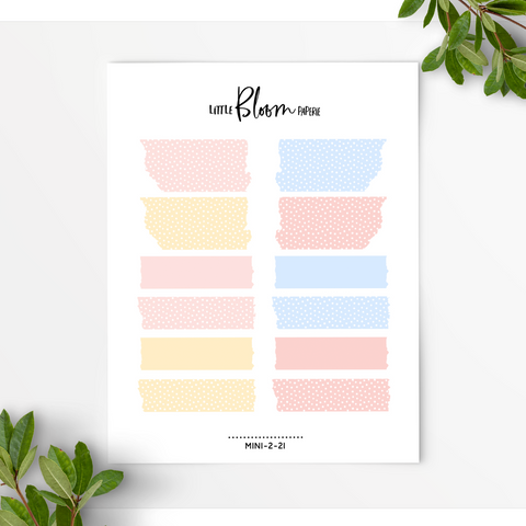 Layering Washi