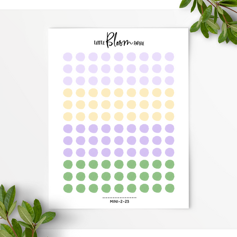 Individual Watercolour Dots | Small