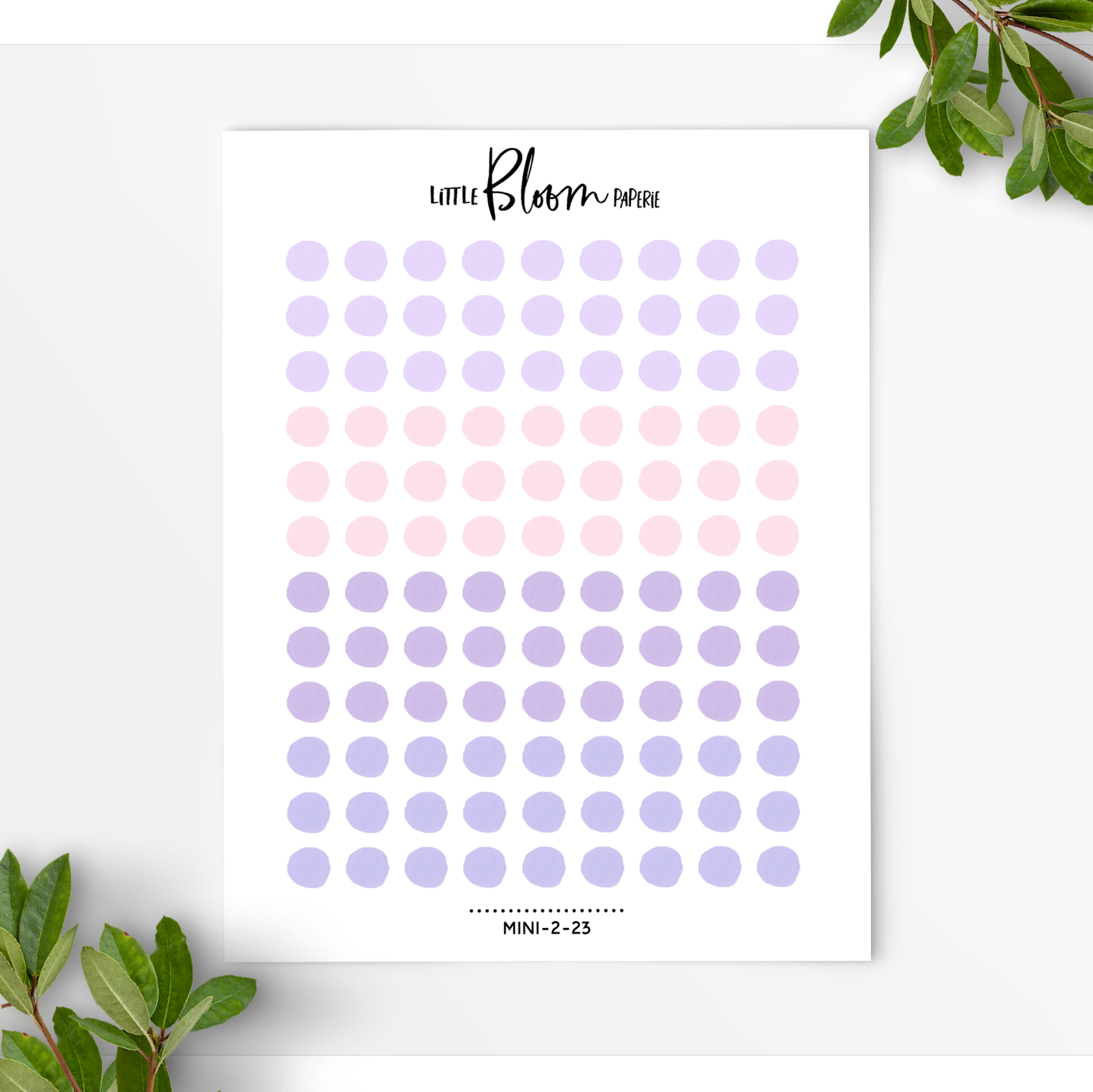 Individual Watercolour Dots | Small