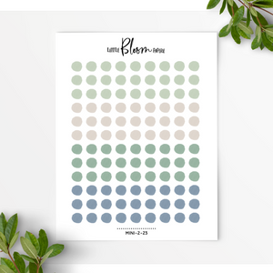 Individual Watercolour Dots | Small