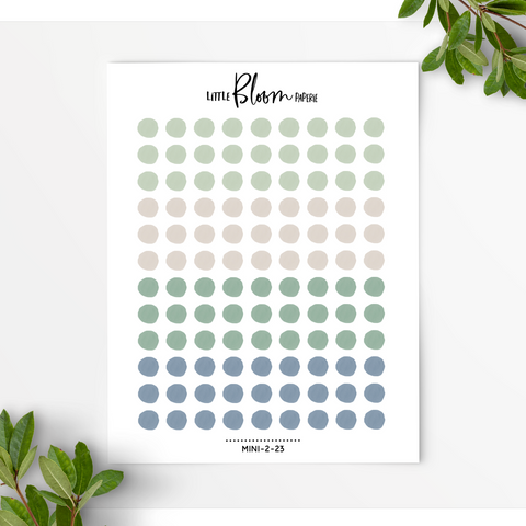 Individual Watercolour Dots | Small