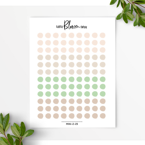 Individual Watercolour Dots | Small