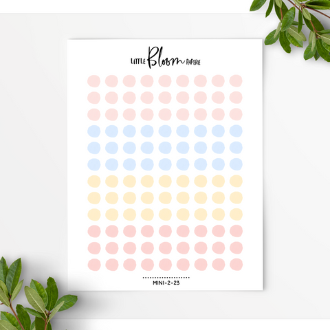 Individual Watercolour Dots | Small