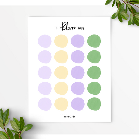 Individual Watercolour Dots | Large