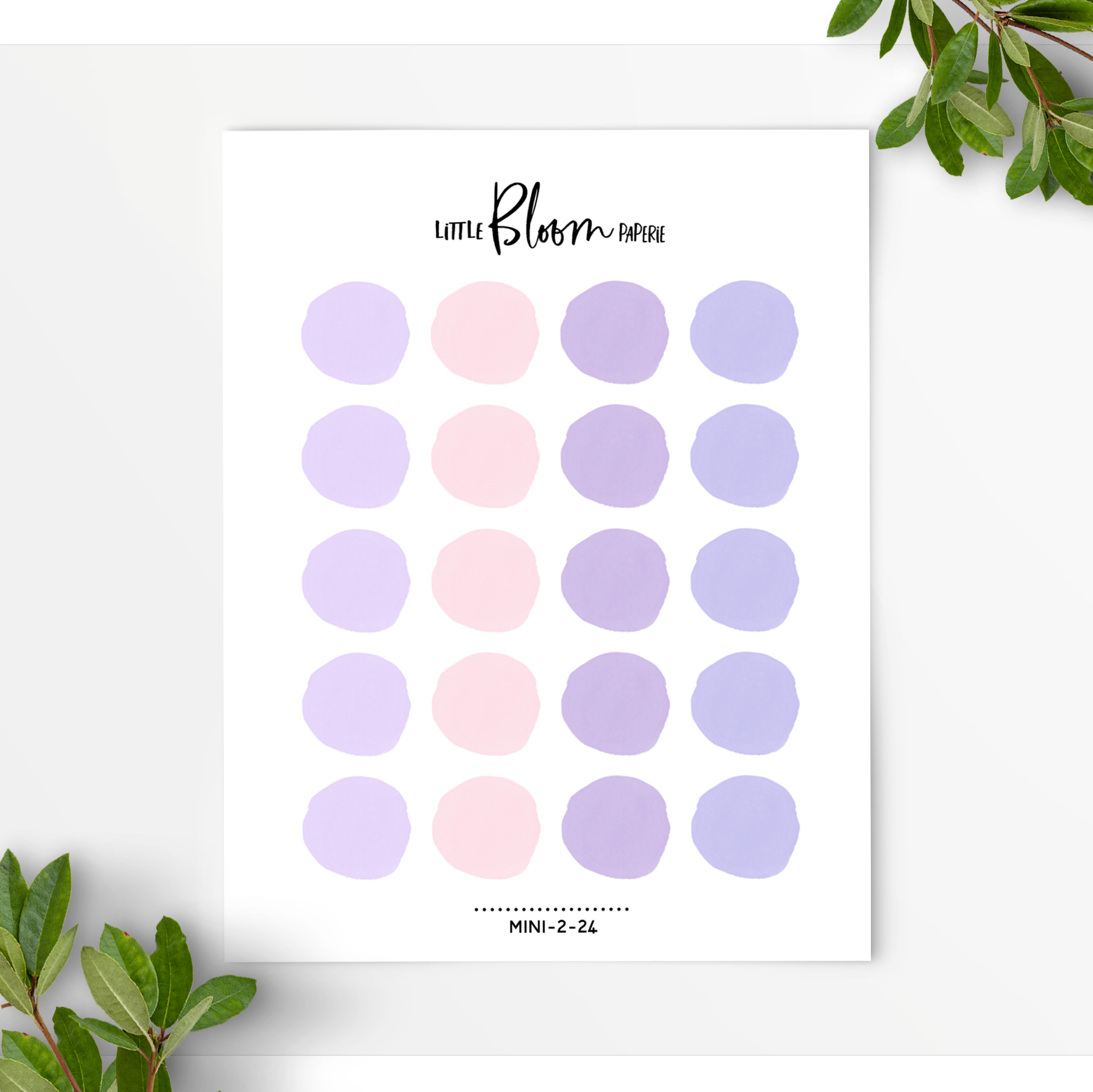 Individual Watercolour Dots | Large