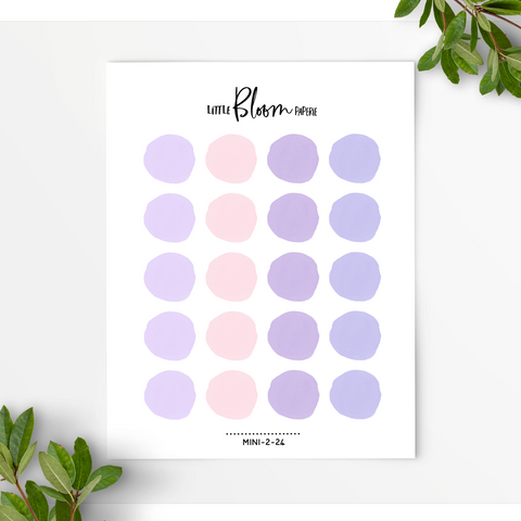 Individual Watercolour Dots | Large