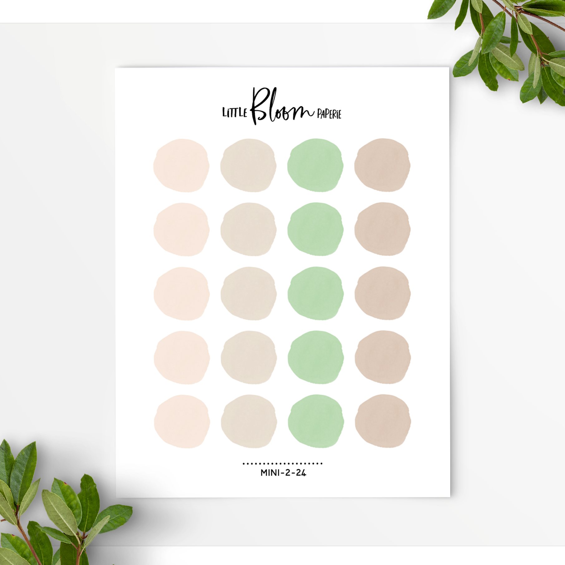 Individual Watercolour Dots | Large