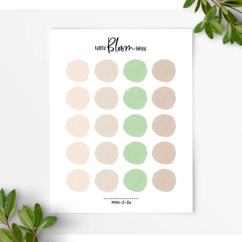 Individual Watercolour Dots | Large