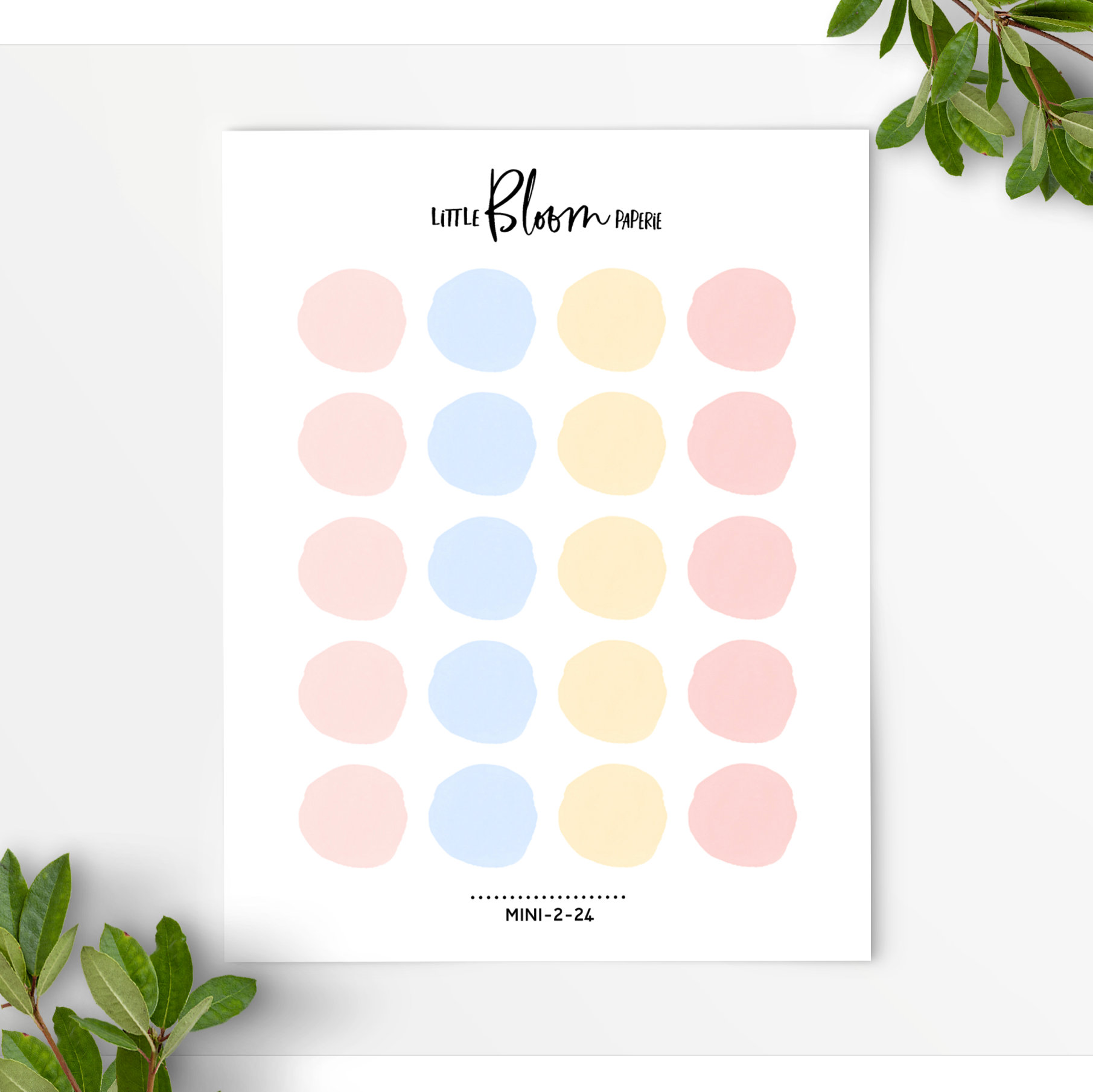 Individual Watercolour Dots | Large