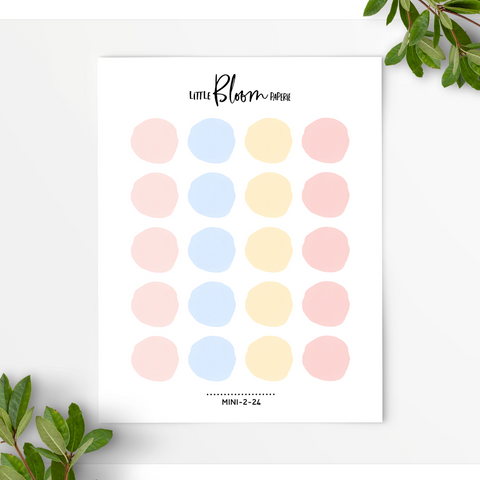 Individual Watercolour Dots | Large