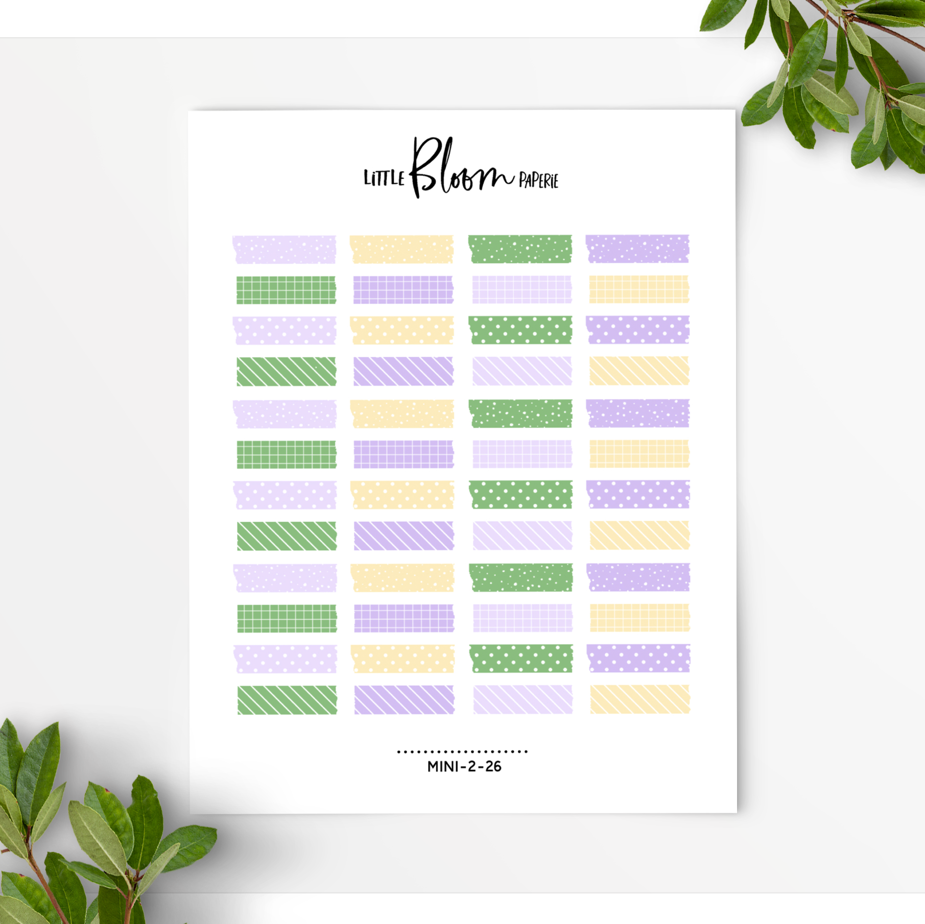 Washi strips | Small