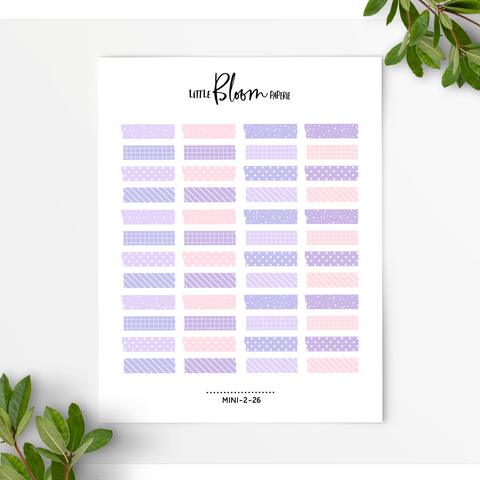 Washi strips | Small