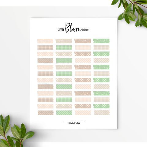 Washi strips | Small