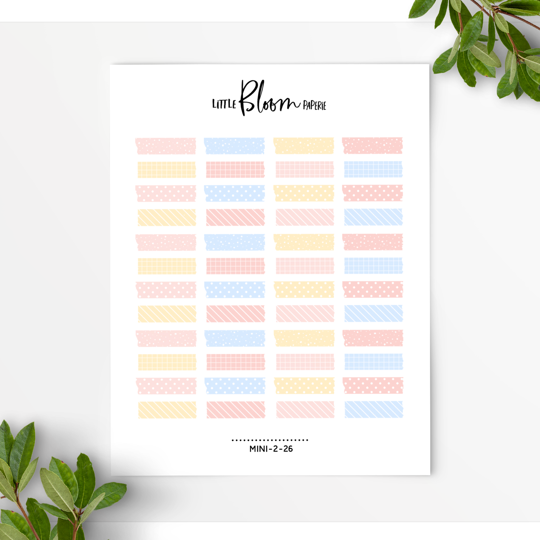 Washi strips | Small