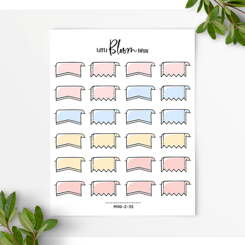 Wide Flags | Small
