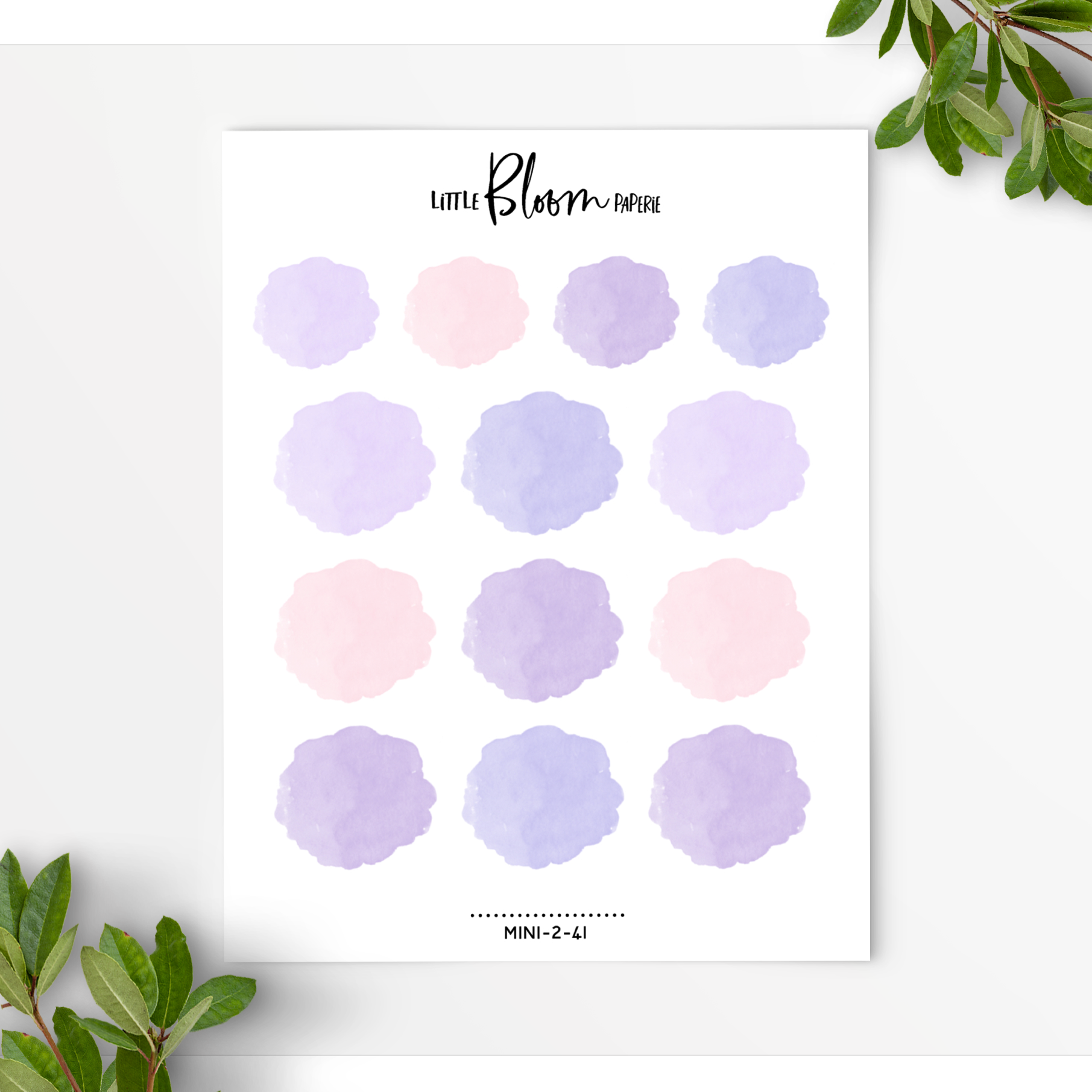 Small Watercolour clouds
