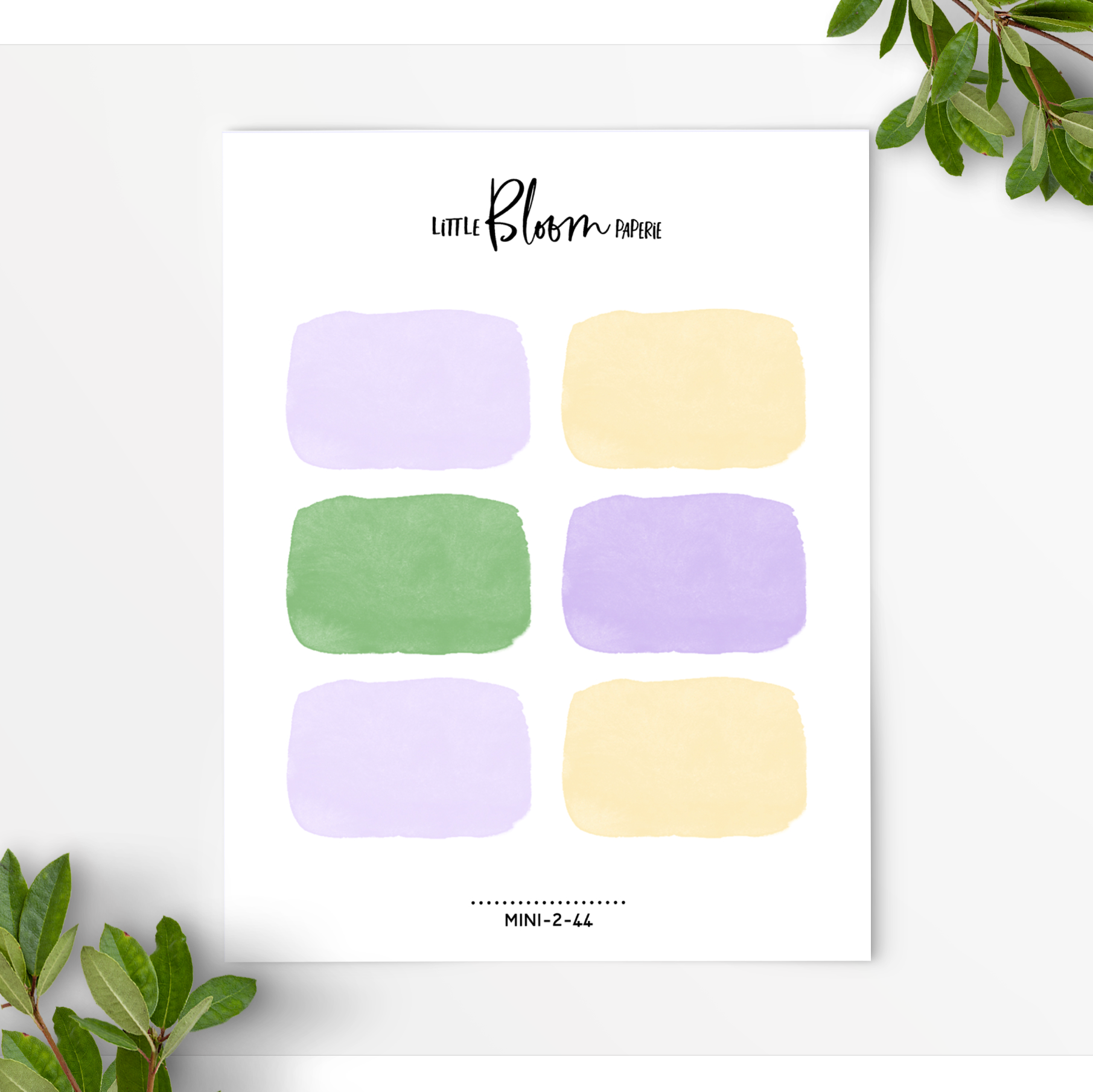 Watercolour boxes