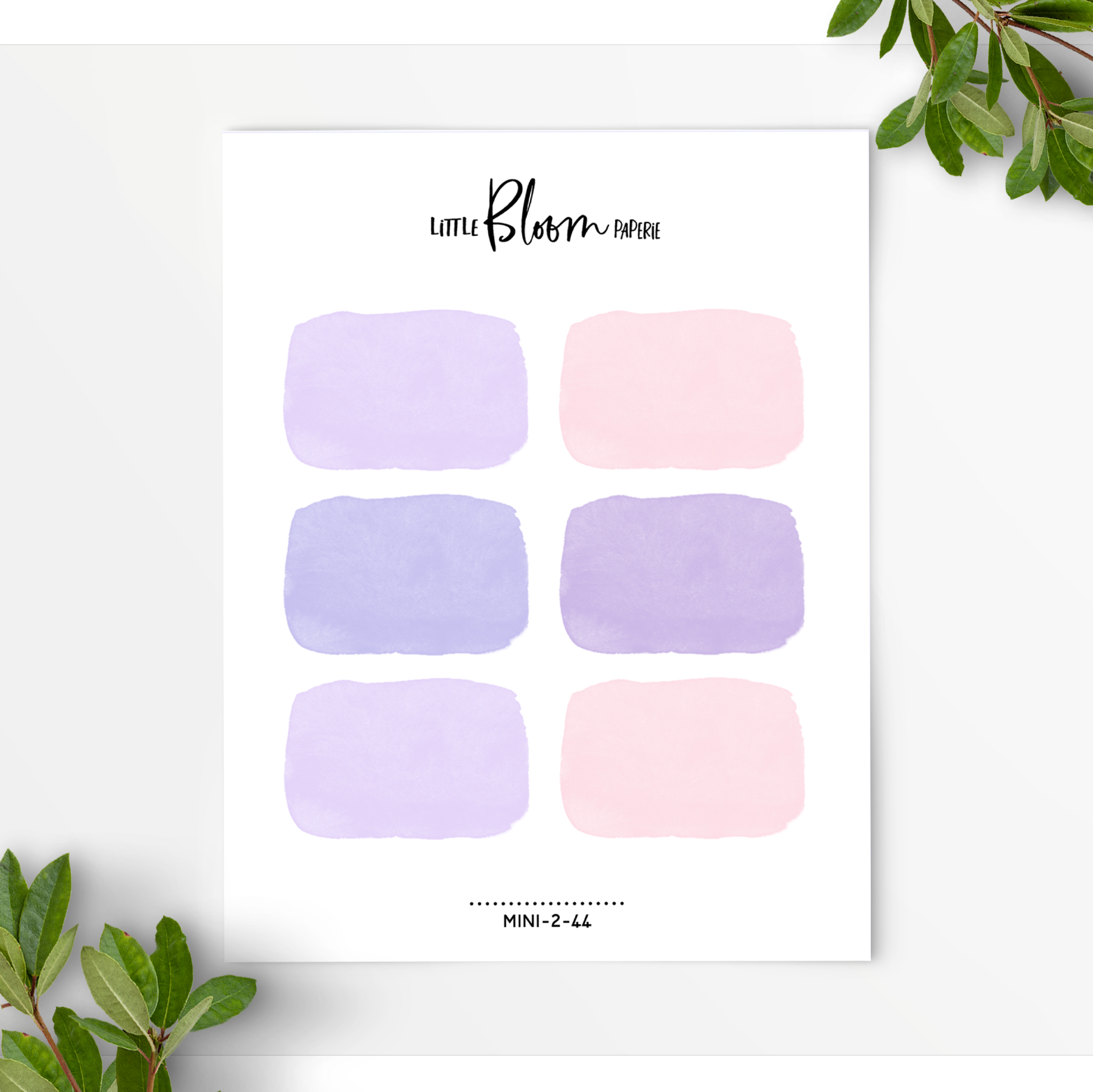 Watercolour boxes