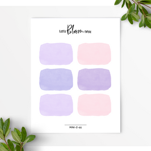 Watercolour boxes