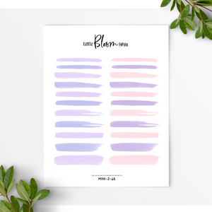 Thin Layering strokes