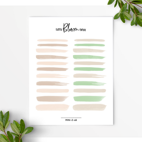 Thin Layering strokes