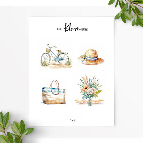 Summer Neutrals 04 | Journaling Deco
