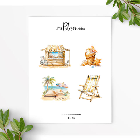 Summer Neutrals 06 | Journaling Deco