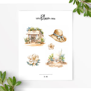 Summer Neutrals 11 | Journaling Deco