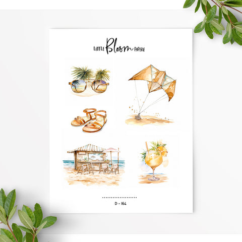 Summer Neutrals 14 | Journaling Deco