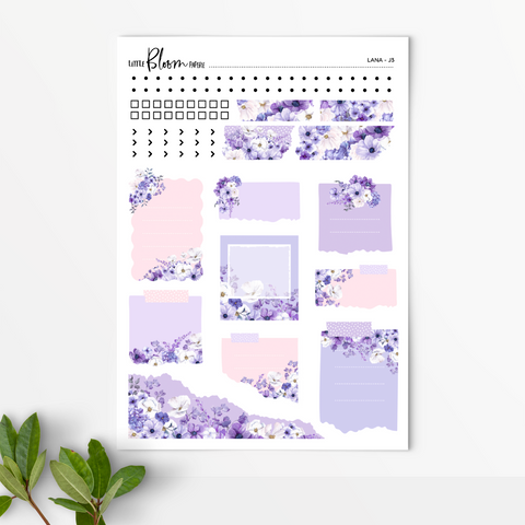 Lana Simple Daily Planner Sheet