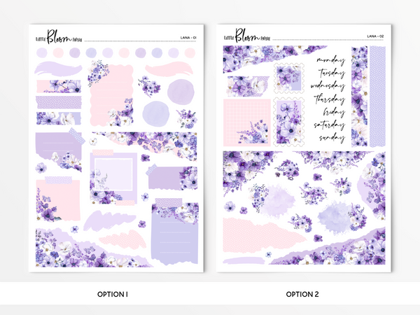 Journaling stickers  | Lana