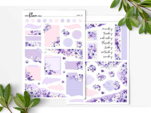 Journaling stickers  | Lana