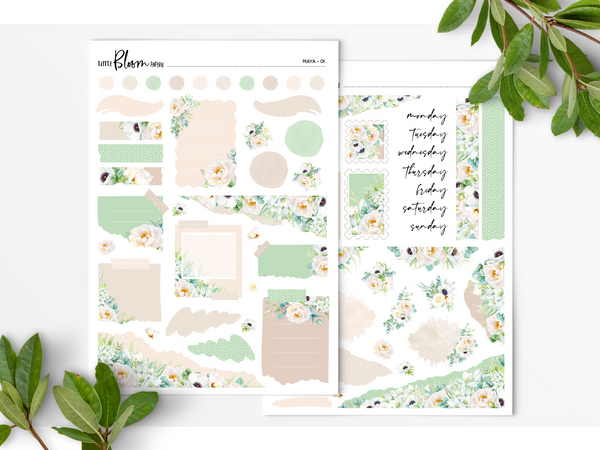 Journaling stickers  | Maya