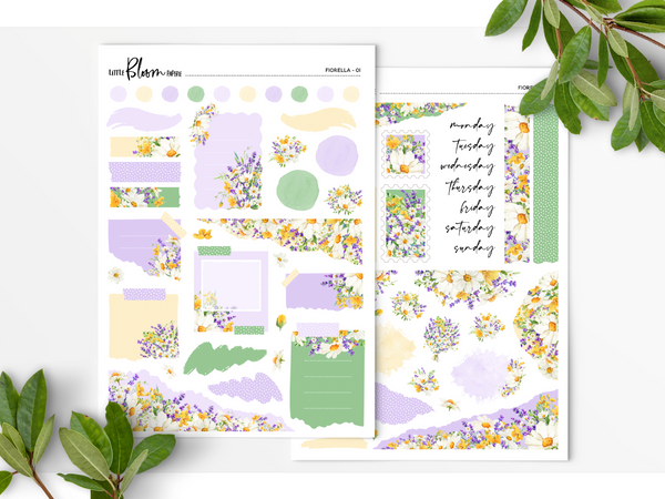 Journaling stickers  | Fiorella