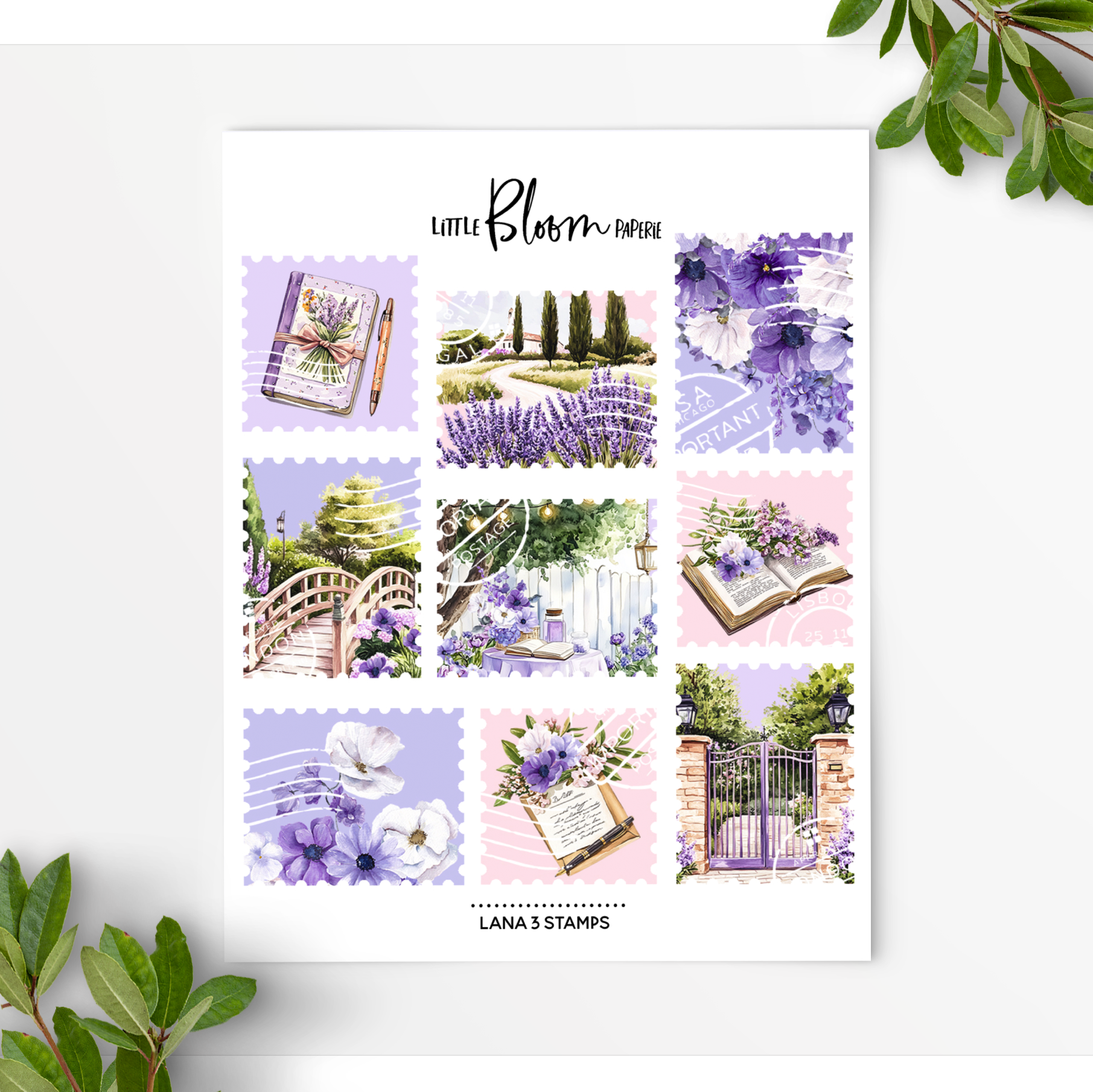 Lana V3 decorative stamp