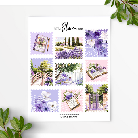 Lana V3 decorative stamp