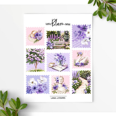 Lana V4 decorative stamp