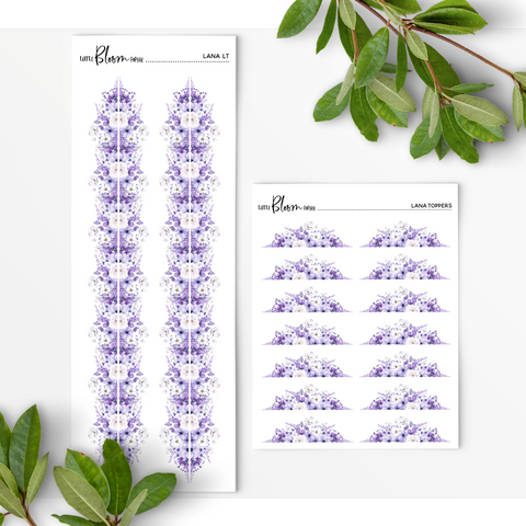 Lana Floral Toppers/Trims