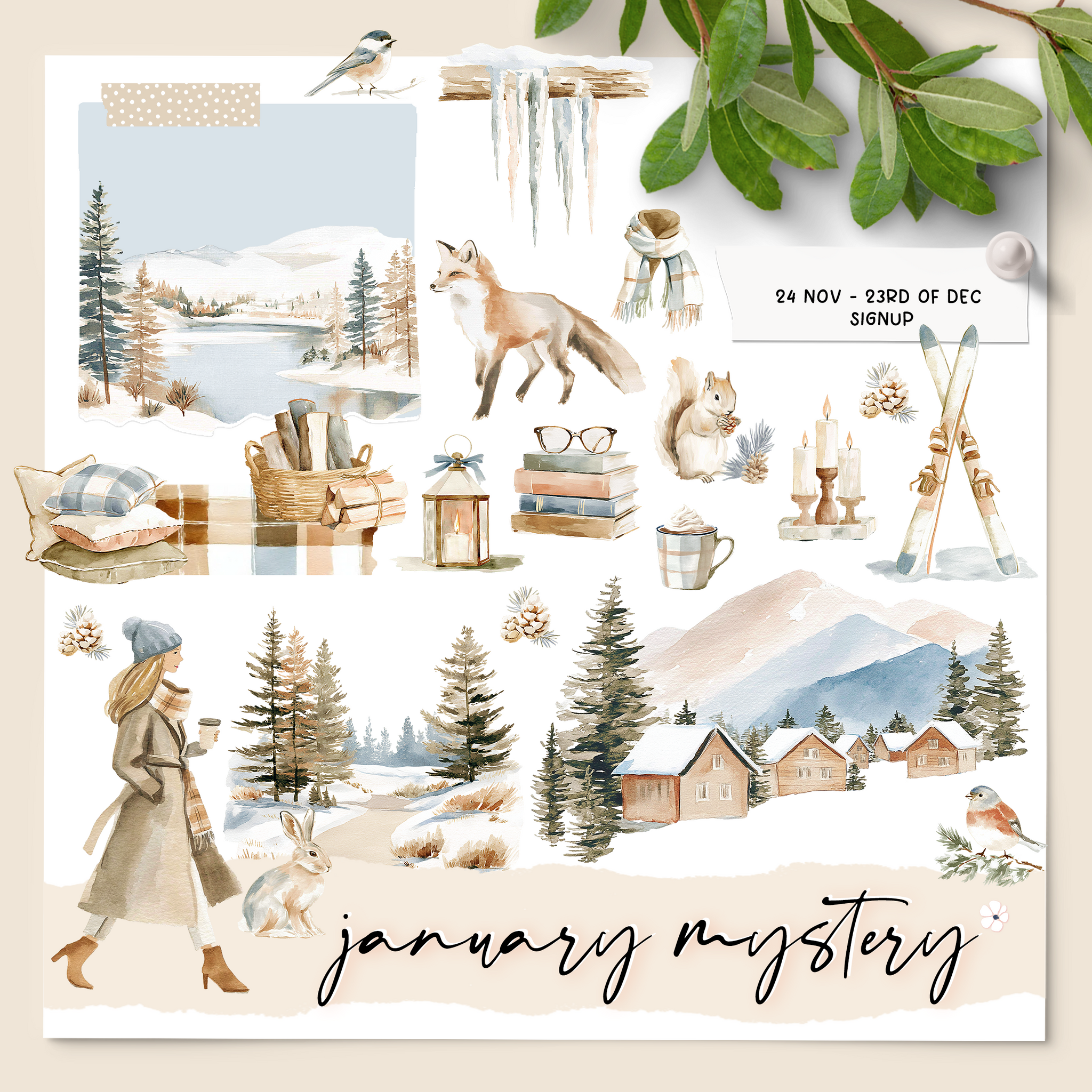 January Mystery - One-time purchase