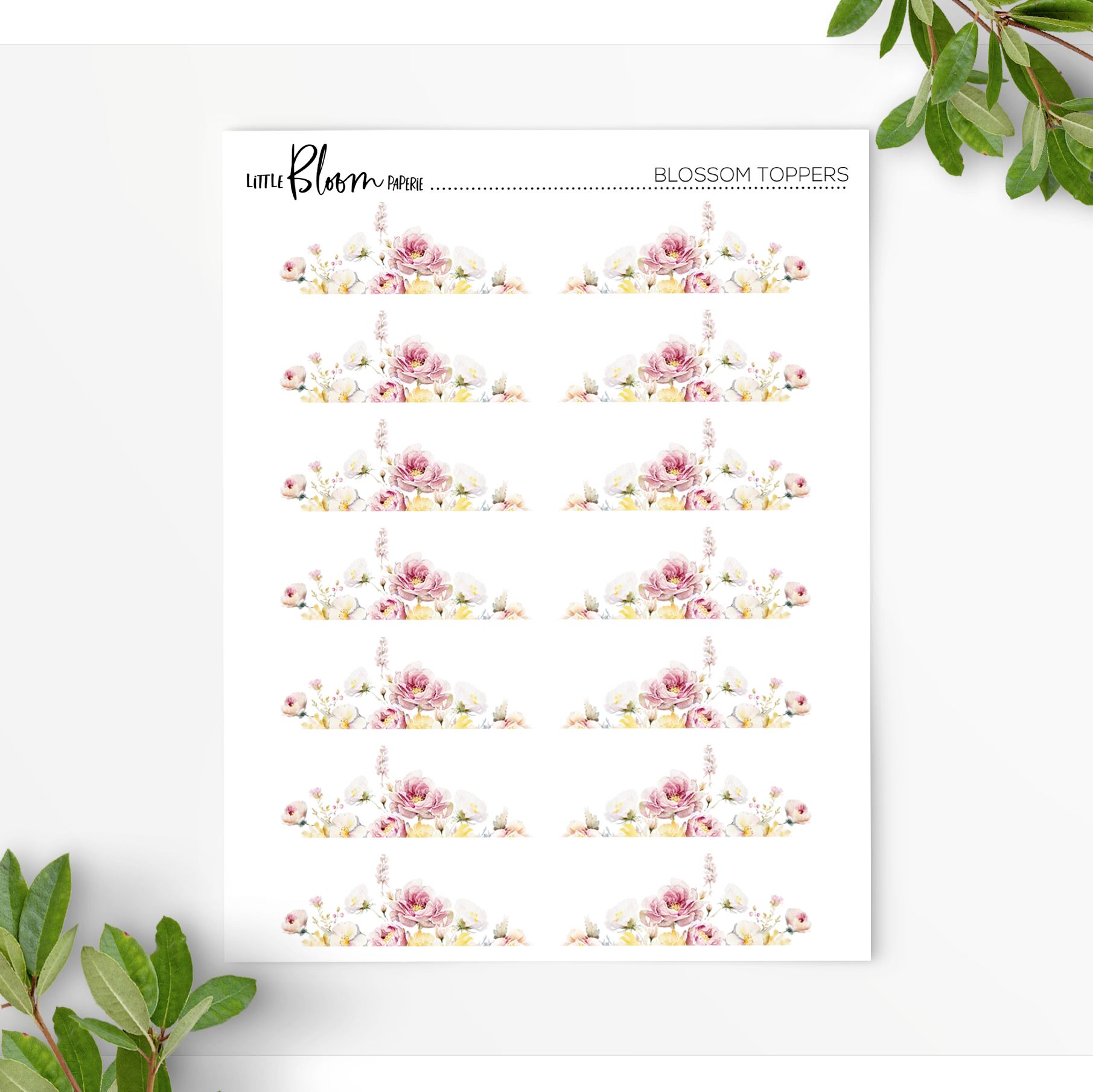 Blossom Floral Toppers