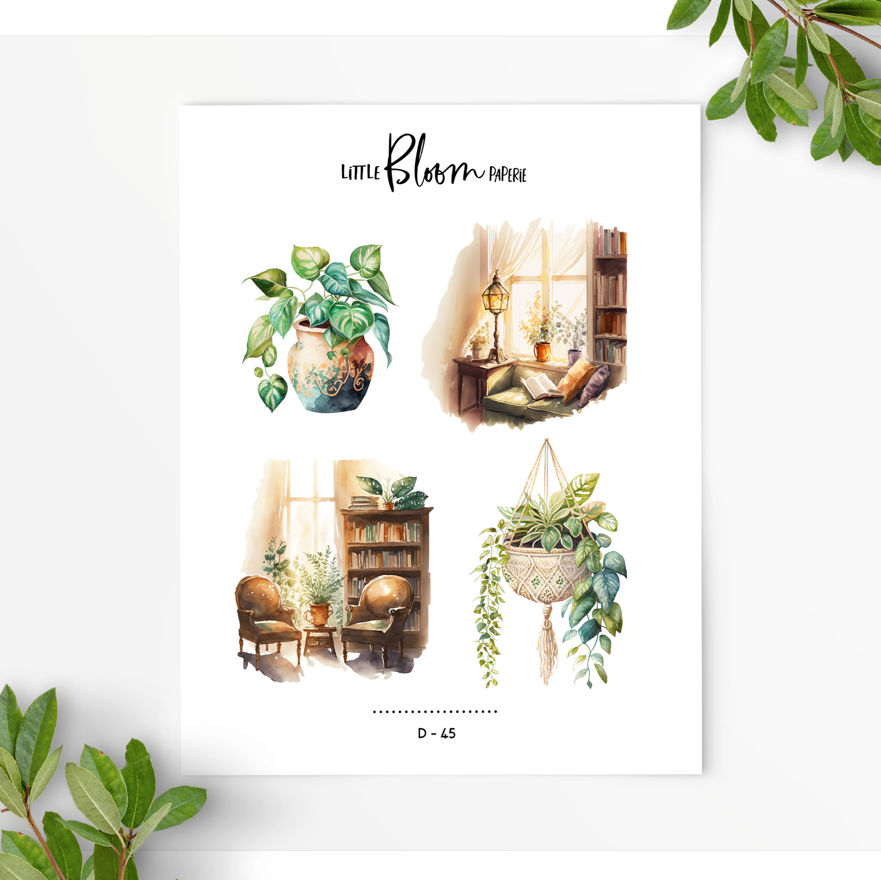 Cosy corner 2  | Journaling Deco